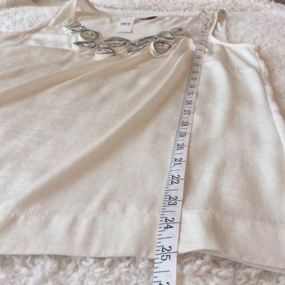 Loft blouse camisole sleeveless top chiffon cami - Picture 5 of 8